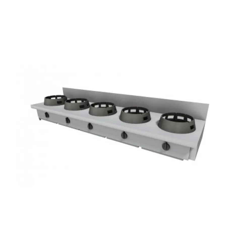 Gāzes WOK plīts 2500x700mm LS0250070BB