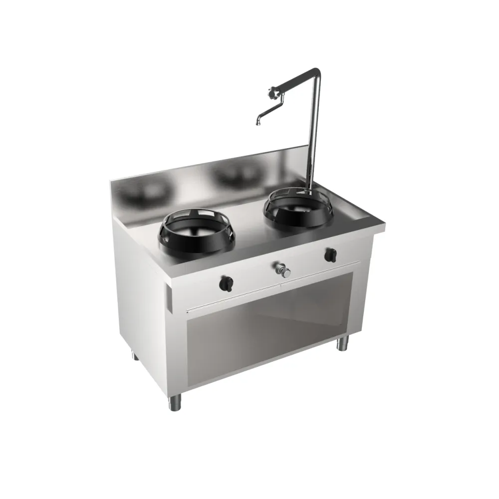 Gāzes WOK plīts ar neitrālo skapi 1000x700mm KC02100070BA