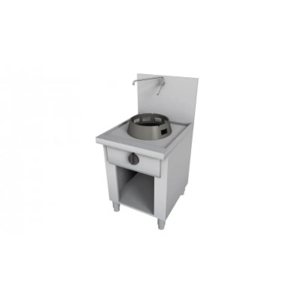 Gāzes WOK plīts ar neitrālo skapi 600x700mm KT01060070BA