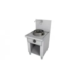 Gāzes WOK plīts ar neitrālo skapi 600x700mm KT01060070BA