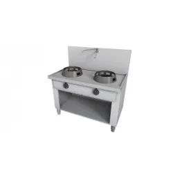 Gāzes WOK plīts ar neitrālo skapi 1000x700mm KT02100070BA