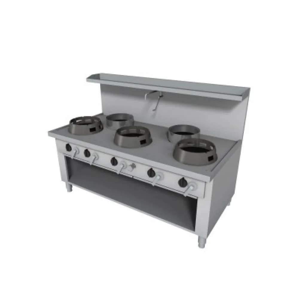 Gāzes WOK plīts ar neitrālo skapi 1800x900mm FS05180090BA