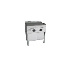 Gāzes gluda grilvirsma ar bīdamām durvīm FRY-TOP FTSPS/1G1PK.BC