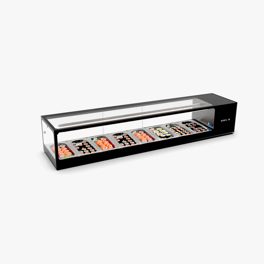 Aukstā vitrīna GN traukiem LOGIC SUSHI VTLG8S (BHS-VTLG8S)