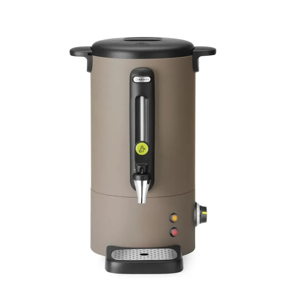 Karsto dzērienu dispensers 9L, pelekbrūns, 307x330x(H)450mm (211526)