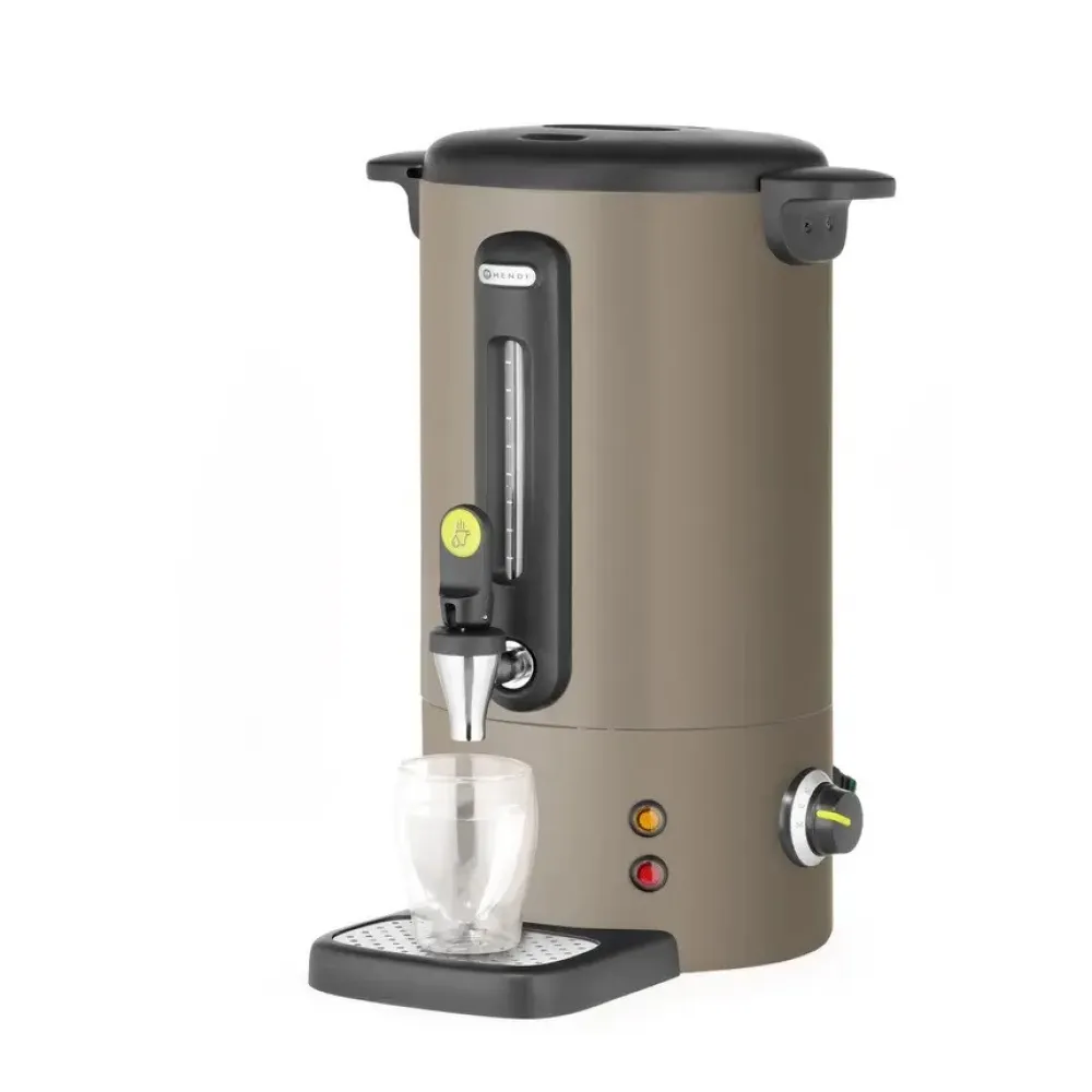 Karsto dzērienu dispensers 9L, pelekbrūns, 307x330x(H)450mm (211526)