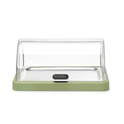 Aukstais displejs marmīts ar roll-top vāku 460x355x(H)220mm, zaļš