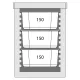 Termokonteiners ēdienu pārvadāšanai 12 x GN 1/1 20 mm (055106)