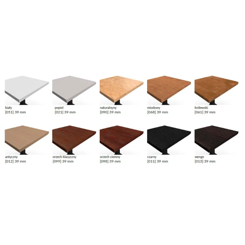 Finierēta darba virsma no dabīgā ozolkoka finiera 1200x800 mm h-38 mm (WOODEN-38MM-120-80)