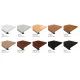 Finierēta darba virsma no dabīgā ozolkoka finiera 1200x800 mm h-38 mm (WOODEN-38MM-120-80)