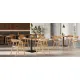 Finierēta darba virsma no dabīgā ozolkoka finiera 1200x800 mm h-38 mm (WOODEN-38MM-120-80)