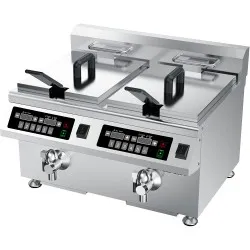 Indukcijas friteris 2 x 8L