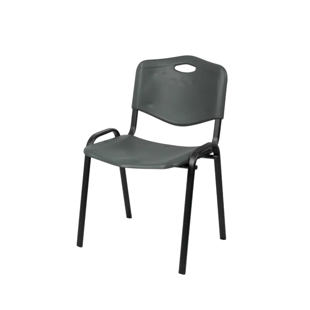 Krēsls ISO PLAST 0105, pelēks (KKO/ISO.PLAST.0105/NS/STM)
