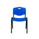 Krēsls ISO PLAST 0131, zils (KKO/ISO.PLAST.0131/NS/STM)