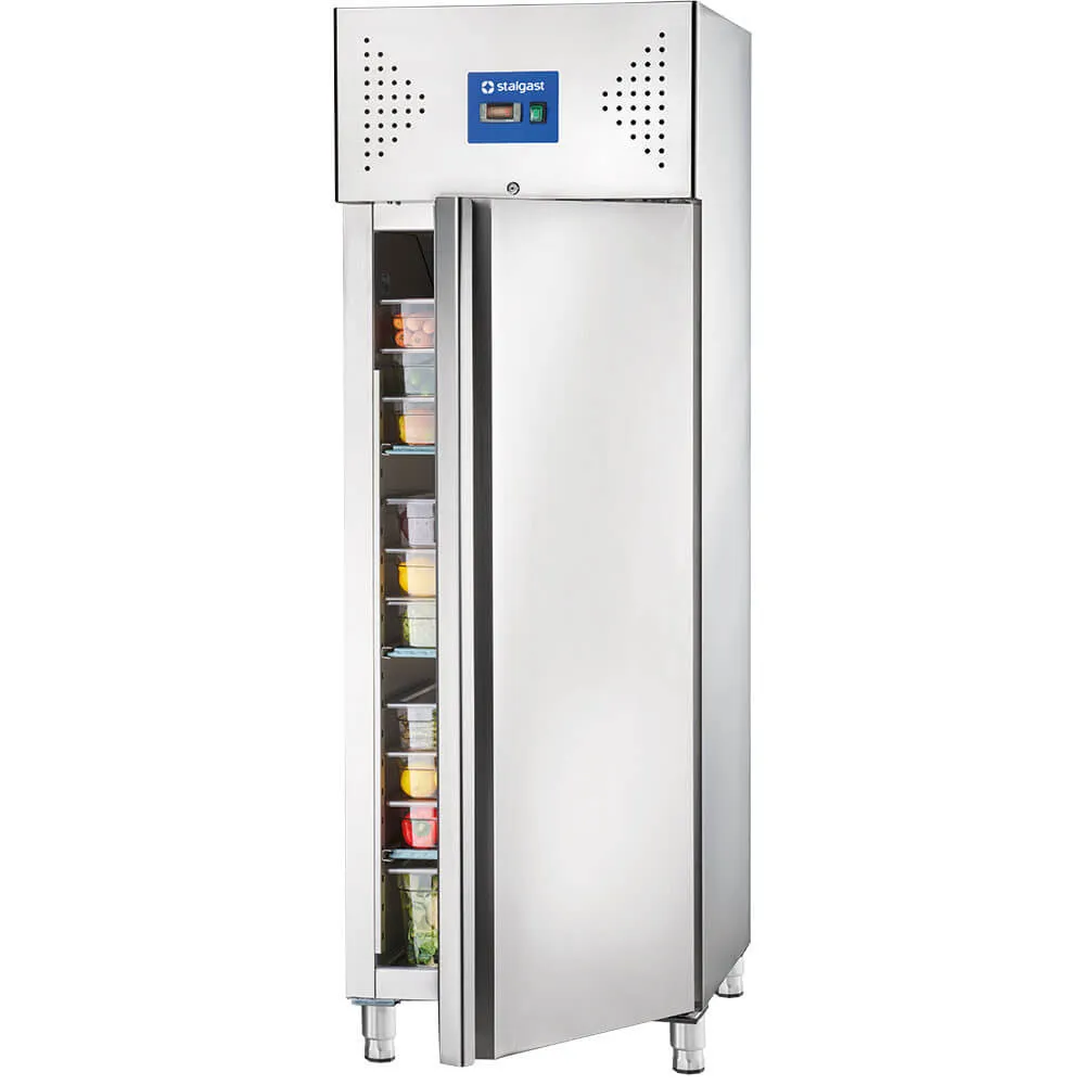 Ledusskapis no nerūsējošā tērauda, 600L (830592)