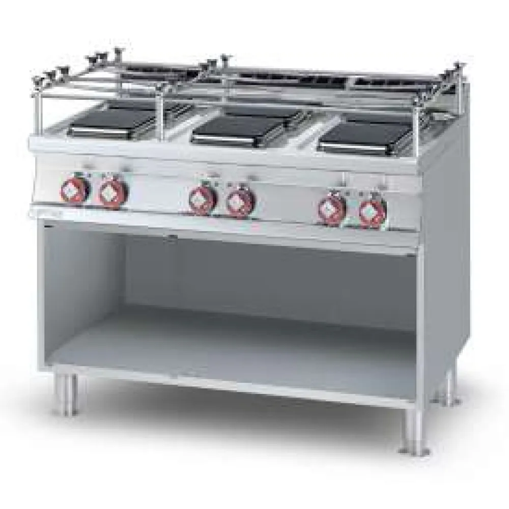 Elektrīskā plīts ar neitrālo skapi PCQ-712ETX (08031231X)