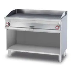 Elektriskā grilvirsma rievota SUPERCHROME, ar neitrālo skapi FTR-712ETSX