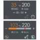 Elektriskā grilvirsma, 1/2 rievota ar plauktu Touch Screen 70 FTLR-76ETTS (0806A635)