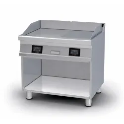 Elektriskā grilvirsma, 1/2 rievota ar plauktu Touch Screen 70 FTLR-78ETTS