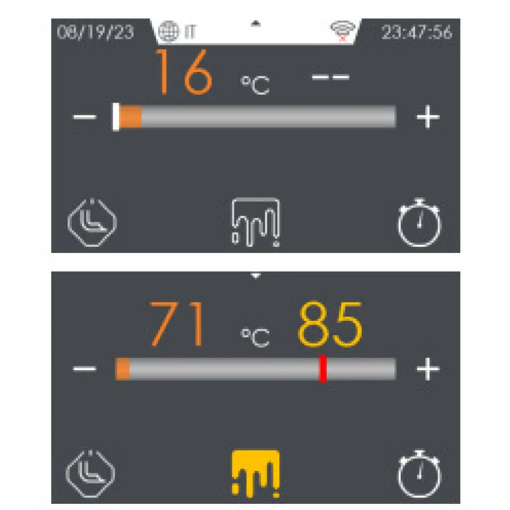 Elektriskais fritieris ar neitrālo skapi 18L Touch Screen 70 F18-74ETT (0809A431)