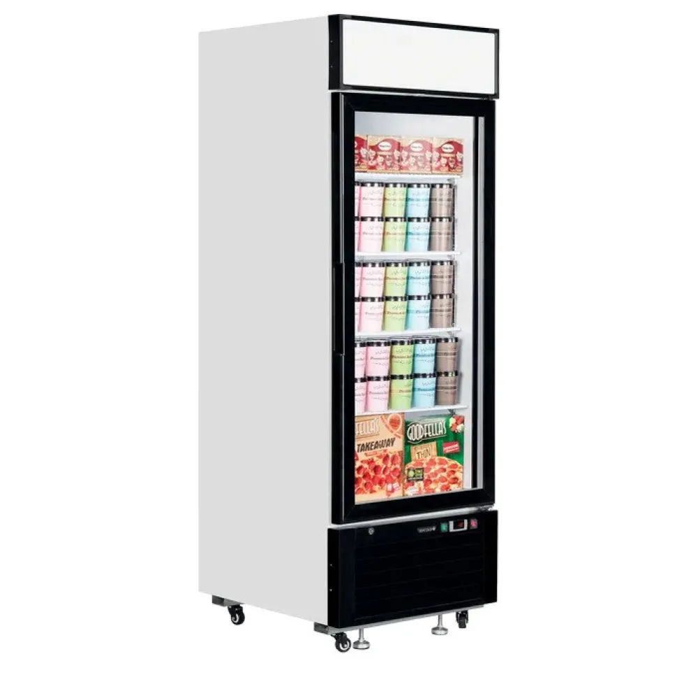 Saldētava vitrīna 405 litri, balta (LGF2500)