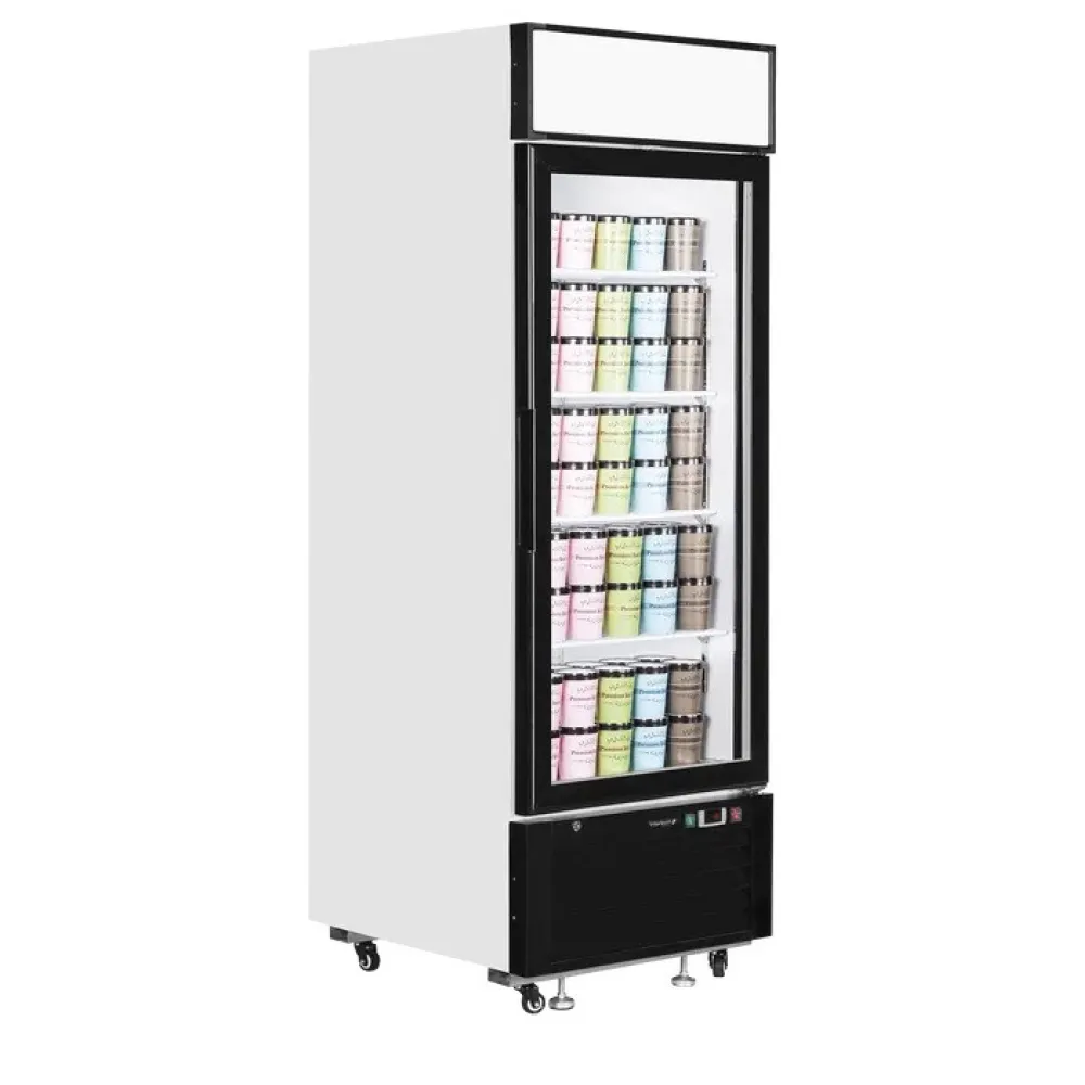 Saldētava vitrīna 405 litri, balta (LGF2500)
