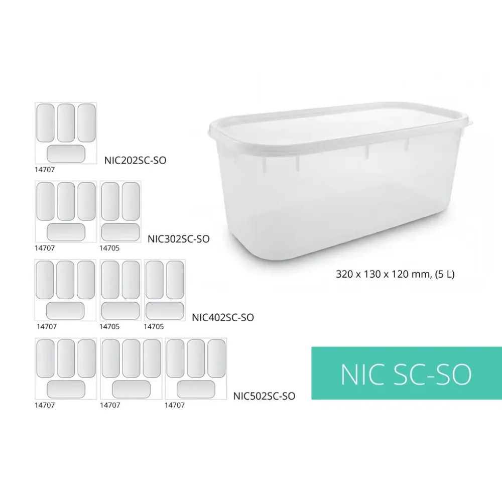 Saldējuma vitrīna NIC 138 litri (NIC202SC-SO)