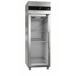 Ledusskapis-vitrīna Off-cycle defrost GN 2/1 610L AUP-11G GD