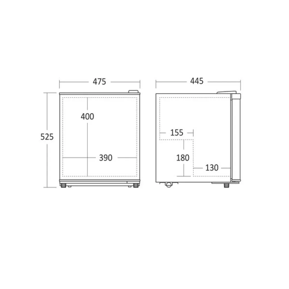 Ledusskapis  48 L SKS56WE (31013210000SKS56WE)