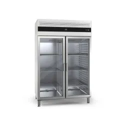 Ledusskapis-vitrīna MONOBLOCK GN 2/1 1144L MUP-22G GD