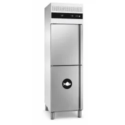Ledusskapis, ar nodalījumu zivīm GN 2/1 596L CUD-12G/F