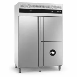 Ledusskapis, ar nodalījumu zivīm GN 2/1 1301L CUD-23G/F