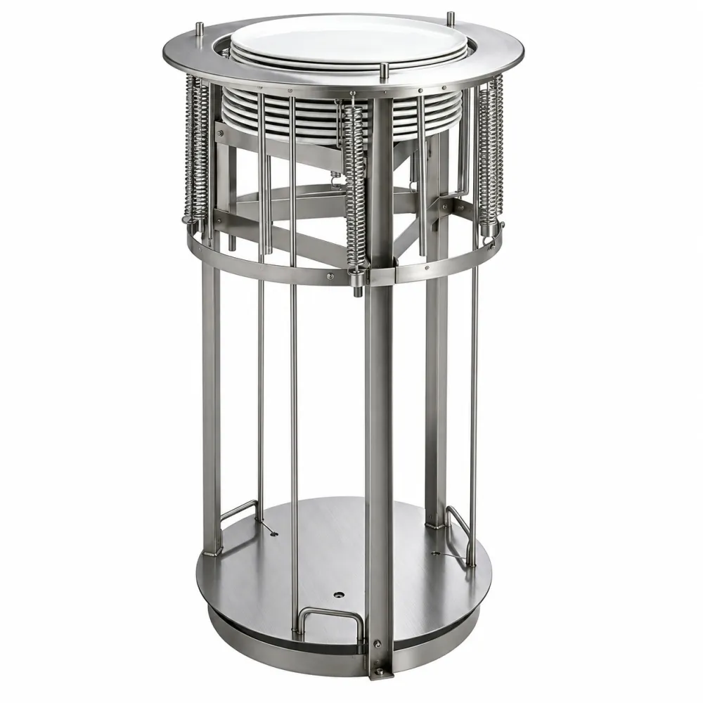 Dispensers šķīvjiem, neitrāls d=375 mm (19046408)