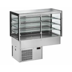 Aukstā vitrīna WALL TYPE 2 GN1/1 DROP-IN DDRVC7-W-CP-3-2