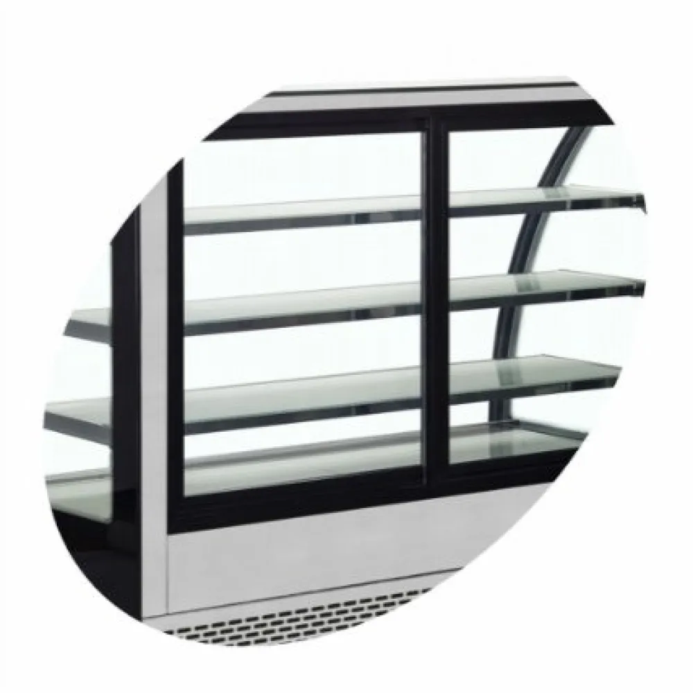 Konditorejas vitrīna LPD1200C/BLACK