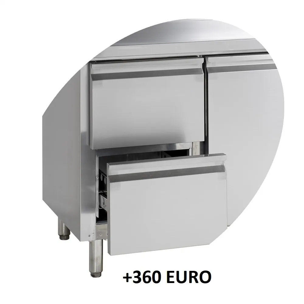 Galds ledusskapis SASS 1365 mm (SA1365-SS)