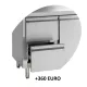 Galds ledusskapis SASS 1365 mm (SA1365-SS)