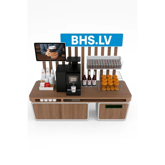 Coffee serving area