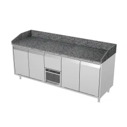 Galds ledusskapis ar granīta virsmu P404 2130mm