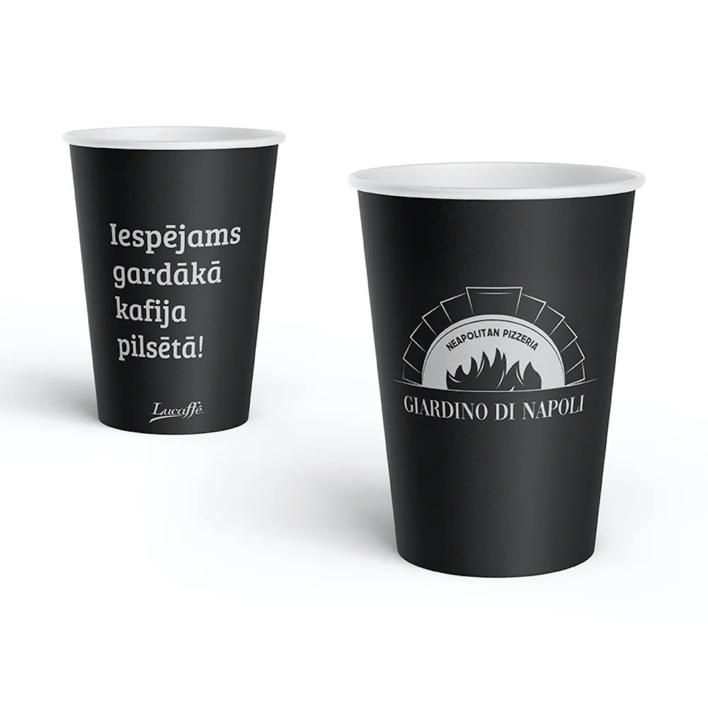 Vienslāņu vienreizējā kafijas krūzīte 220ml (8oz-VK1)