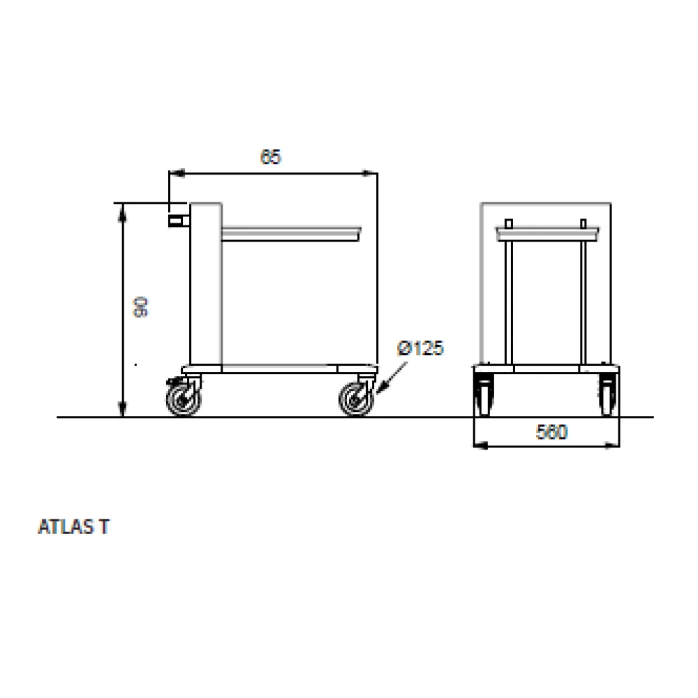 APSILDĀMI RATI PAPLĀTĒM ATLAS T (03800SOLL/V)