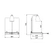 SILDVIRSMA AR INFRASARKANO LAMPU HELIOS 1/1 FIX P1 (034CRHEL1/1FXP1)