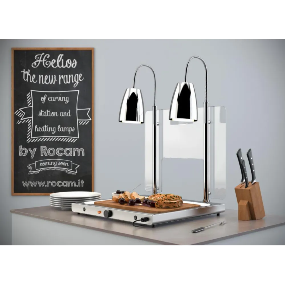 SILDVIRSMA AR 2 ELASTĪGĀM INFRASARKANĀM LAMPĀM HELIOS 2/1 PASS FLEX P1 (034CRHEL2/1FLP1P)