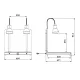 SILDVIRSMA AR 2 ELASTĪGĀM INFRASARKANAJĀM LAMPĀM  HELIOS 2/1 FLEX P1 (034CRHEL2/1FLP1)