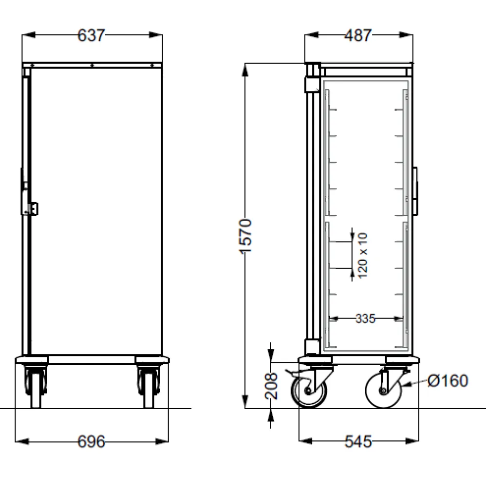 N/T SKAPIS GN TRAUKIEM UZ RITEŅIEM NEUTROVEGA 1 L10 (039NE1/1L10)