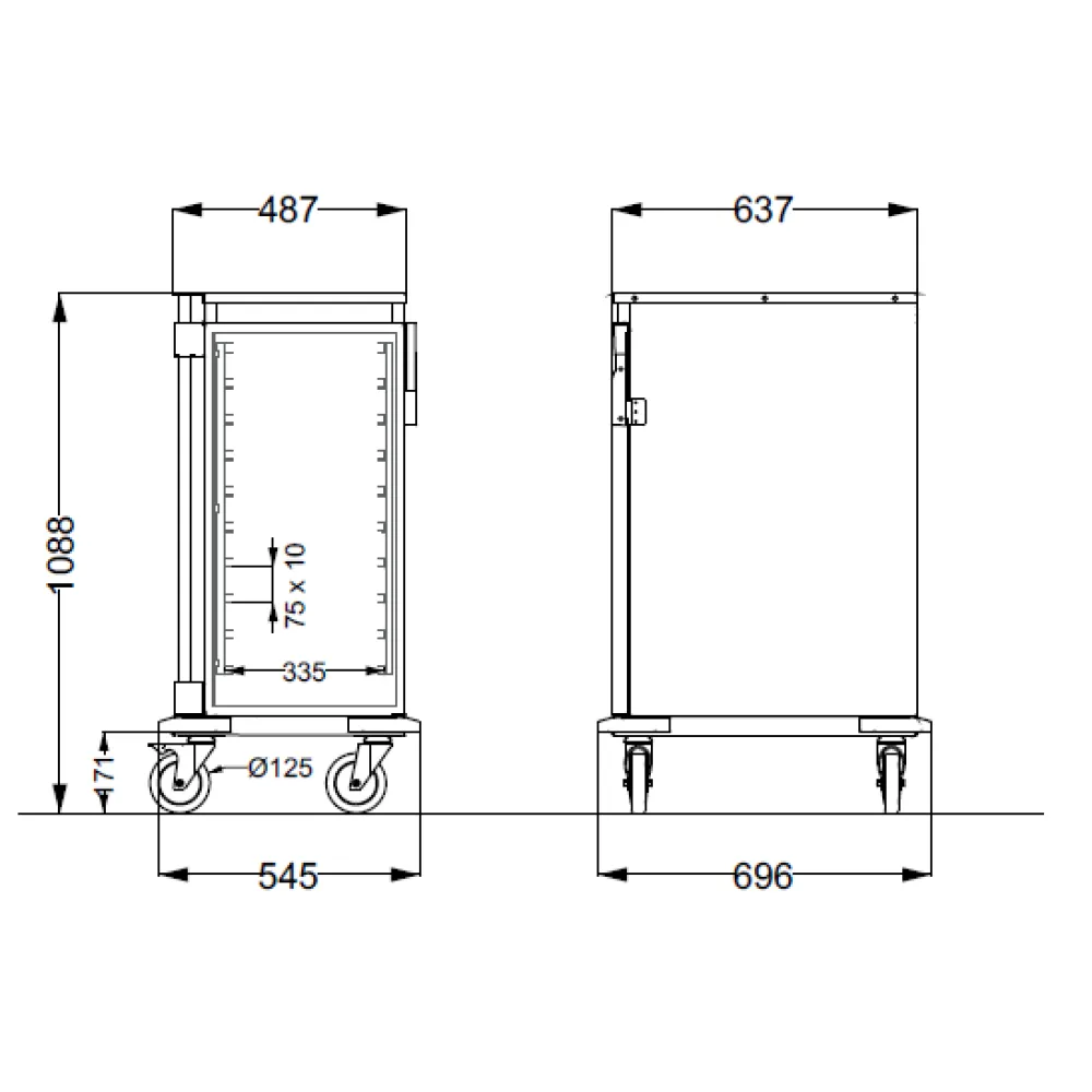 N/T SKAPIS GN TRAUKIEM UZ RITEŅIEM NEUTROVEGA 1 SH C10 (039NE1/1C10)