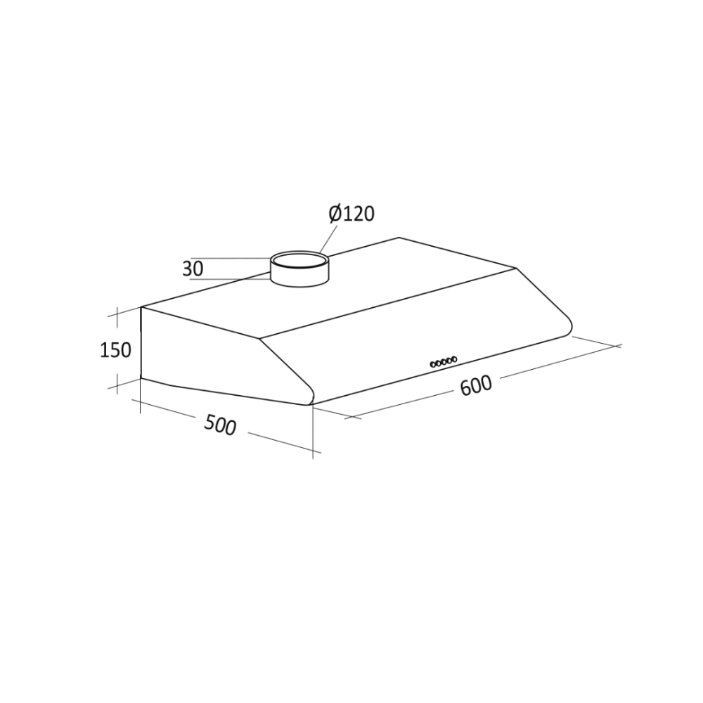 Tvaika nosūcējs EMV 104 (04040104110000)