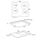 Keramiskā plīts virsma K 61 (33050061310000)