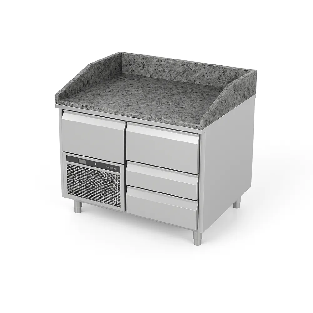 Galds ledusskapis ar granīta virsmu P121 940mm (FM0-E121-94/70/90)