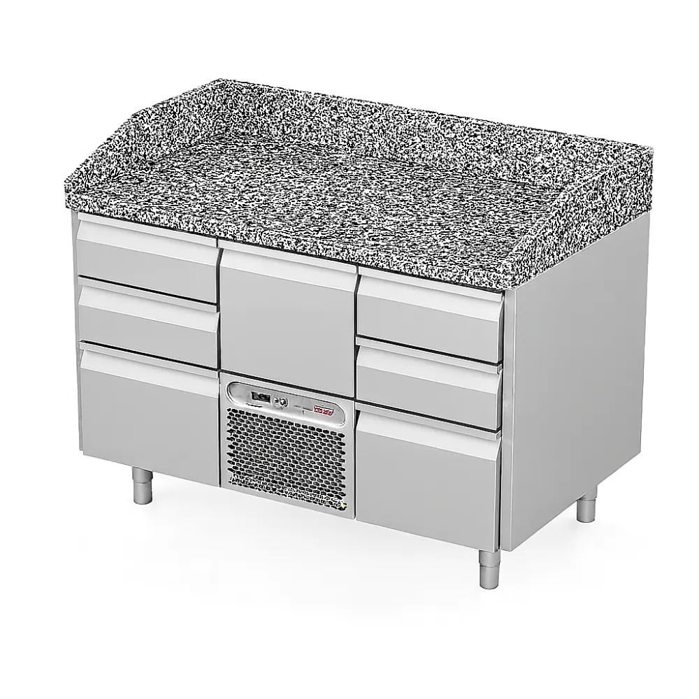 Galds ledusskapis ar granīta virsmu P222 1300mm (FM0-E222-130/70/90)